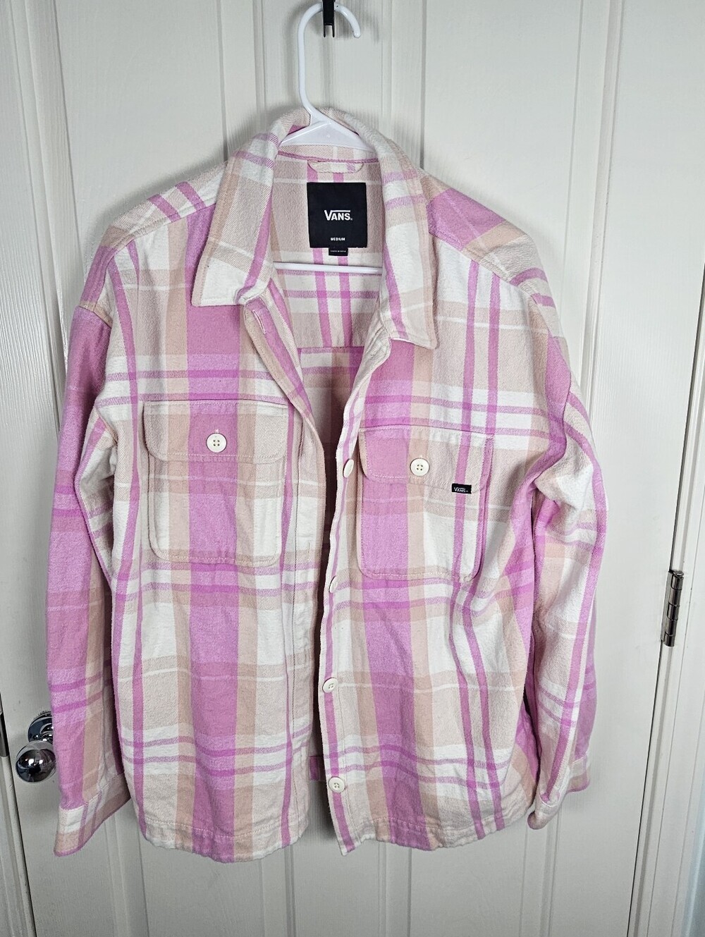 Vans Eliza Oversized Woven Shacket Size M